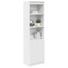 vidaXL Highboard White Engineered wood Tall Highboard Rectangular