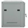 vidaXL Network Cabinet Grey 23.62 x 17.72 x 19.69 in Steel
