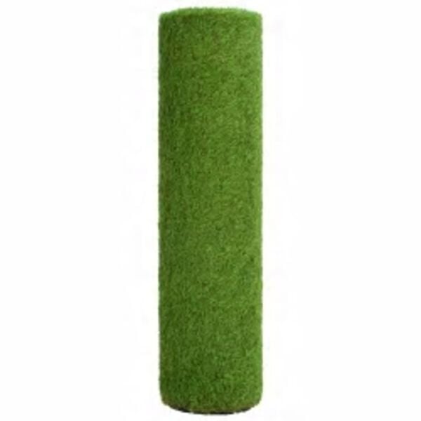 vidaXL Artificial Grass Light green, Dark green, Brown PP (polypropylene)