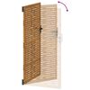 vidaXL Garden Gate 33.5x78.7" Corten Steel Square Design
