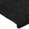 vidaXL Stair Mat Set of 15 Anthracite