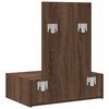 vidaXL Dressing Table Brown 23.62 x 15.75 x 27.56 in Engineered Wood