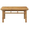vidaXL Coffee Table Natural Bamboo Bamboo Small Coffee Table