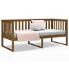 vidaXL Day Bed Honey brown Solid pine wood 39.4x78.7 in