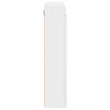 vidaXL Bathroom Mirror Cabinet TULUM White 23.62 x 6.50 x 30.71 in
