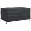 vidaXL Outdoor Furniture Cover Black 67.7" x 44.5" x 28.7" 600D