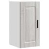 vidaXL Kitchen Wall Cabinet Grey Sonoma Engineered Wood
