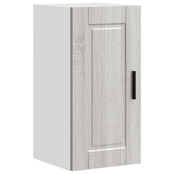 vidaXL Kitchen Wall Cabinet Grey Sonoma Engineered Wood