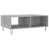 vidaXL Coffee Table Concrete Grey Engineered wood, Iron