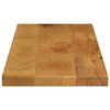 vidaXL Table Top 27.6"x11.8"x1" Rectangular Solid Wood Mango