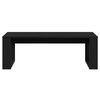 vidaXL Coffee Table Black oak 102 x 50 x 35 cm Engineered wood