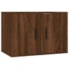 vidaXL TV Cabinet Set Set of 3 Brown Oak Engineered Wood Medium