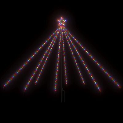 vidaXL Christmas Tree Lights Indoor Outdoor 400 LEDs Colorful 8.2'