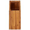 vidaXL Raised Bed Natural wood color Solid acacia wood 39.4x11.8x19.7 in