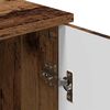 vidaXL Bathroom Cabinet Wall-mounted Old Wood 11.81 x 12.40 x 24.02 in