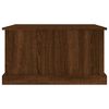 vidaXL Storage Box Brown Oak Engineered Wood Medium Storage Box