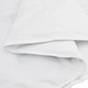 vidaXL Summer Duvet with Pillow 2 pcs White Down Feather
