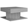 vidaXL Coffee Table Grey Sonoma Engineered wood 22.4 x 22.4 x 11.8 in