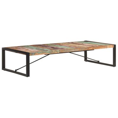 vidaXL Coffee Table 70.9"x35.4"x15.7" Solid Reclaimed Wood
