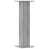 vidaXL Plant Stand Grey Sonoma Engineered Wood Large Decorative Inlays