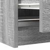vidaXL TV Cabinet Grey Sonoma Engineered Wood 15.7 x 13.8 x 21.3 in