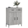 vidaXL Sideboard Grey Sonoma Engineered wood Medium Sideboard