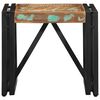 vidaXL Coffee Table Multicolored Solid reclaimed wood, powder-coated iron