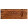 vidaXL Table Top Varied Solid Reclaimed Wood 27.6 x 7.9 x 1.0 in Tough