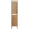 vidaXL 3-Panel Room Divider Bamboo 47.2"x70.9"
