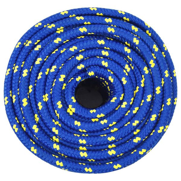 vidaXL Boat Rope Blue 0.55 " 82.0 ' Polypropylene