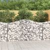 vidaXL Gabion Basket Set of 13 Silver Galvanized iron Large