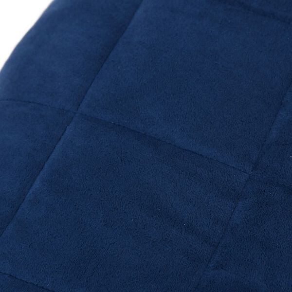 vidaXL Weighted Blanket Blue