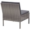 vidaXL Garden Lounge Set Grey and Anthracite
