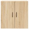 vidaXL Wall Cabinet Sonoma oak Engineered wood Medium Wall Cabinet