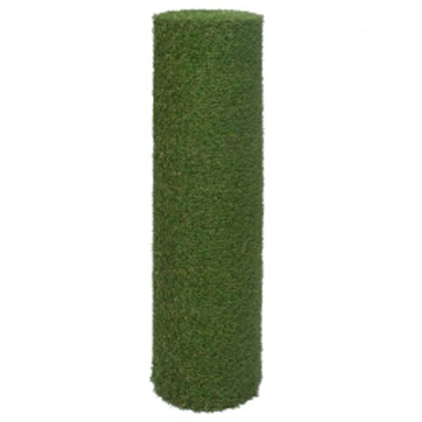 vidaXL Artificial Grass Light green, 2 shades of dark green and brown