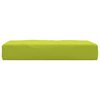 vidaXL Pallet Cushion Bright Green Oxford fabric (100% polyester)
