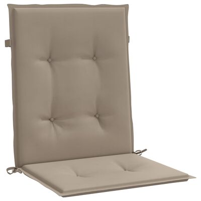 vidaXL Garden Chair Cushions 4 pcs Taupe 39.4"x19.7"x1.2"