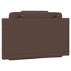 vidaXL Headboard Cushion Brown