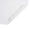 vidaXL Mattress Protector White 100% Polyester with TPU backing