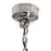 vidaXL Pendant Lighting Silver Aluminum Medium Pendant Lighting