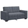 vidaXL 2-Seater Sofa Dark Grey Velvet 47.2 in width Durable