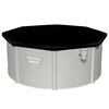 Bestway Swimming Pool White Steel 118.1 in Diameter Durable