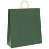 vidaXL Paper Bags 50 pcs with Handles Green 45x17x48 cm