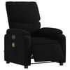 vidaXL Electric Massage Recliner Chair Black