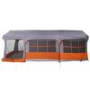 vidaXL Tents with Roof Gray and orange 620 x 322 x 240 cm Polyester