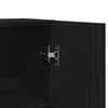 vidaXL Washing Machine Cabinet 2 pcs Black Oak