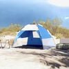 vidaXL Beach Tent 2-Person Azure Blue Quick Release Waterproof