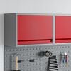 vidaXL Tool Cabinet Red and gray 50 x 25 x 35 cm Powder-coated steel