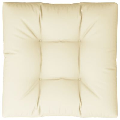 vidaXL Pallet Sofa Cushion Cream 31.5"x31.5"x3.9"