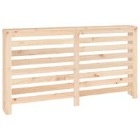 vidaXL Radiator Cover 60.2"x7.5"x33.1" Solid Wood Pine